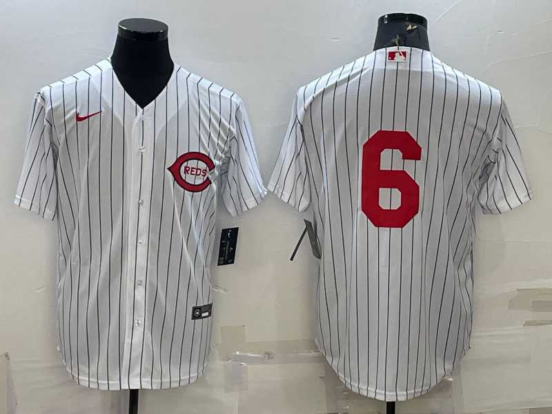 Men%27s Cincinnati Reds #6 Jonathan India 2022 White Field of Dreams Stitched Baseball Jersey